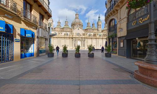 Calle Alfonso/Plaza del Pilar