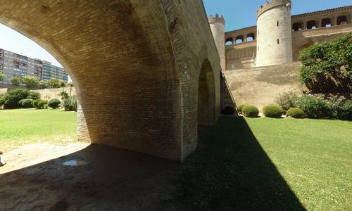 Foso de La Aljafería 1