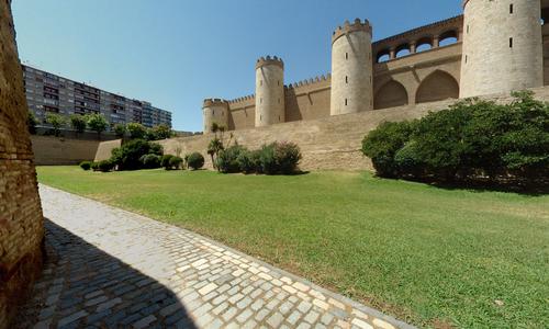 Foso de La Aljafería 2