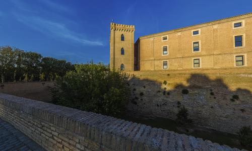 Vista trasera de La Aljafería 2