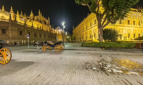 Avenida Consitutión (Kathedrale von Sevilla)