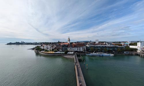 View of Friedrichshafen from the Moleturm